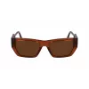 KARL LAGERFELD KL6123S541824 unisex-aurinkolasit, kiiltävän mustat kehykset, harmaat linssit, 54/18/140 mm