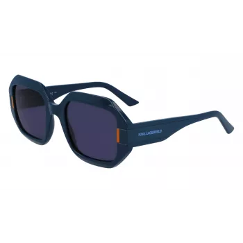 KARL LAGERFELD KL6124S-400 naisten aurinkolasit sininen 53 mm