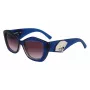 KARL LAGERFELD KL6127S521842 naisten aurinkolasit - musta kehys, harmaat liukuvärilinssit, 52 mm