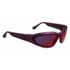 KARL LAGERFELD KL6128S-606 unisex-aurinkolasit Havana ruskea asetaatti 69mm