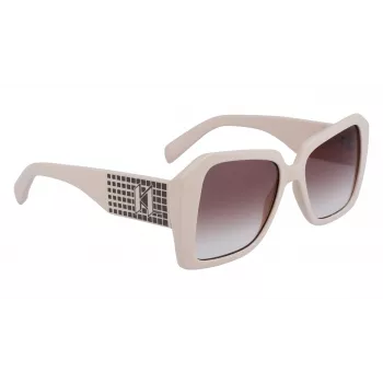 KARL LAGERFELD KL6140S531710 naisten suorakaiteen muotoiset aurinkolasit musta/harmaa 53mm