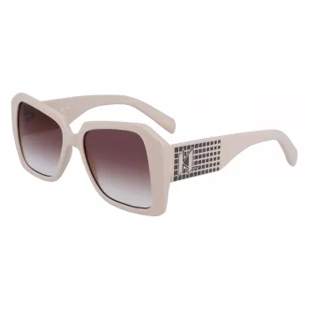 KARL LAGERFELD KL6140S531710 naisten suorakaiteen muotoiset aurinkolasit musta/harmaa 53mm