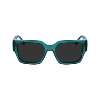KARL LAGERFELD KL6142S-316 unisex suorakaiteen muotoiset aurinkolasit havanna 55 mm