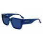 KARL LAGERFELD KL6142S-423 unisex-aurinkolasit sininen havanna harmaa sininen 55 mm