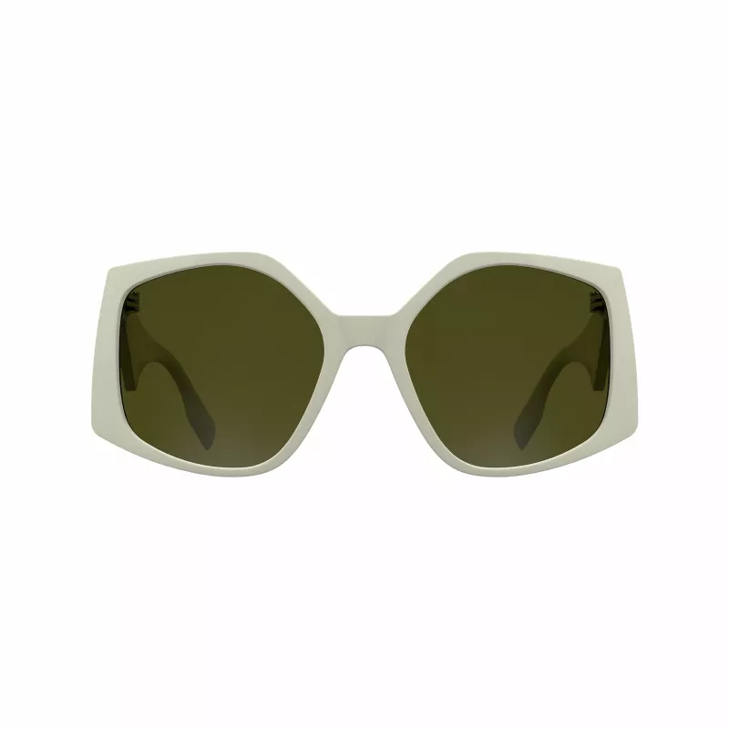 KARL LAGERFELD KL6208S-105 naisten aurinkolasit - musta asetaattikehys, harmaat polykarbonaattilinssit, 55 mm