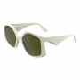 KARL LAGERFELD KL6208S-105 naisten aurinkolasit - musta asetaattikehys, harmaat polykarbonaattilinssit, 55 mm