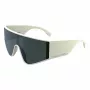 KARL LAGERFELD KL6209S-105 unisex-kulmikkaat aurinkolasit, kiiltävän musta kehys, harmaat linssit, 65/19/140 mm