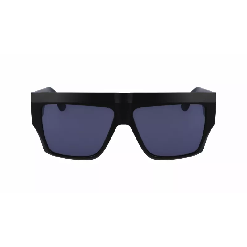 KARL LAGERFELD KLJ6148S-002 unisex-kulmikkaat aurinkolasit musta asetaattikehys harmaat linssit 57 mm