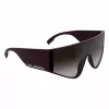 Karl Lagerfeld unisex suorakaiteen muotoiset aurinkolasit KL6209S-601 musta/harmaa 65-19-140