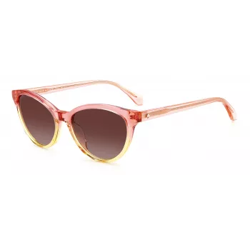Kate Spade Adeline/S naisten aurinkolasit Havana harmaa liukuväri 55/18/140 mm