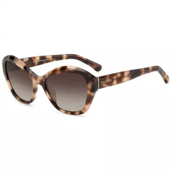 KATE SPADE AGLAIA-S-1EZ naisten kulmikkaat aurinkolasit havanna ruskea 54 mm