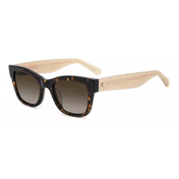 Kate Spade Aimee Square asetaatti-aurinkolasit KSAIMEES086 musta/harmaa 50 mm