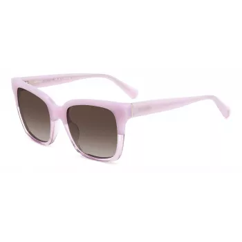 Kate Spade Harlow naisten aurinkolasit GSB3V - havanna-asetaattikehys, ruskeat gradient-linssit, 55/20/140 mm
