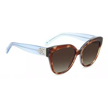 KATE SPADE SAVANNAGSIPRF naisten aurinkolasit - havanna-asetaattikehykset, ruskeat liukuvärilinssejä, 57/17/140 mm