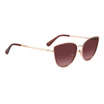 Kate Spade Staci cat eye -aurinkolasit havanna ruskea liukuväri 56 mm