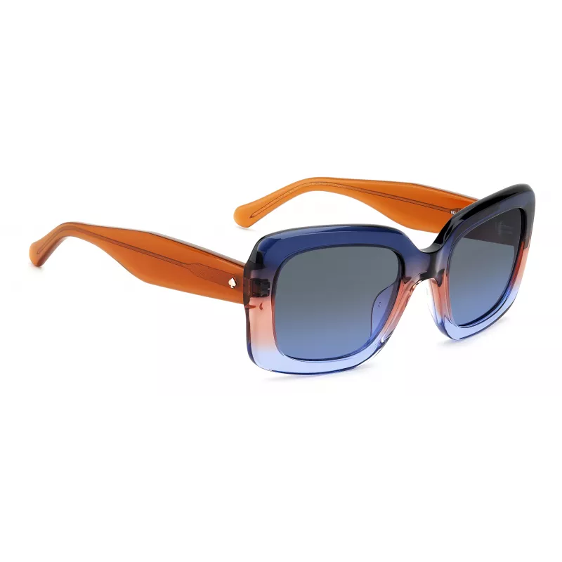 KATE SPADE naisten Bellamy neliömäiset asetaatti-aurinkolasit Havana Brown Gradient 52 mm