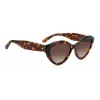 KATE SPADE naisten aurinkolasit JUNIGS086F5HA - musta asetaattikehys, harmaat polykarbonaattilinssit, 55/17/140 mm