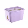keeeper laatikko kannella 30L Karolina ”Capybara” 45x35x27cm Soft Purple