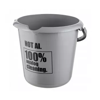 keeeper Deco ämpäri 10L Ilvie Not Ai Ø30x28cm Nordic Grey
