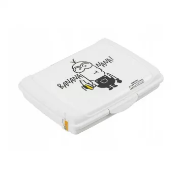 keeeper elintarvikkeiden säilytysastia deco-click-box mini 0,5L Carla Minions Banane 17x13x3,5cm valkoinen