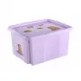 keeeper säilytyslaatikko kannella 24L Karolina “Capybara” Soft Purple