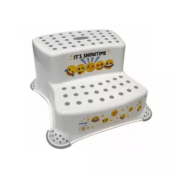 keeeper kaksiportainen penkki Igor Emoji Showtime, valkoinen, 40x37x21 cm