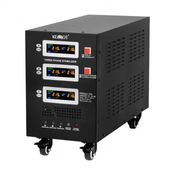 KEMOT PROavr-15k automaattinen kolmivaihejännitteenstabilisaattori 15 kVA