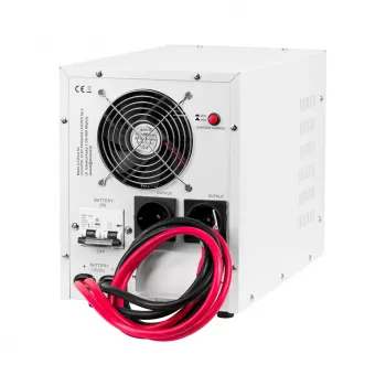 KEMOT PROsinus-2200 puhdas siniaalto -vaihtosuuntaaja 12V lataustoiminnolla, 230V, 2200VA/1600W