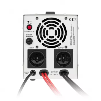 KEMOT PROsinus-800 varavirtalähde – puhdas siniaaltoinen invertteri 12V lataustoiminnolla, 230V, 800VA/500W