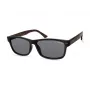 Kenneth Cole KC2985-5801A miesten suorakaiteen muotoiset asetaattiset aurinkolasit - musta/harmaa 58 mm