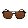 Kenneth Cole KC3013-5752E miesten aurinkolasit - mustat kehykset, harmaat linssit, 57 mm
