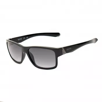 KENNETH COLE MAN KC1246-5801B aurinkolasit - kiiltävän musta kehys, harmaat polykarbonaattilinssit, 58 mm