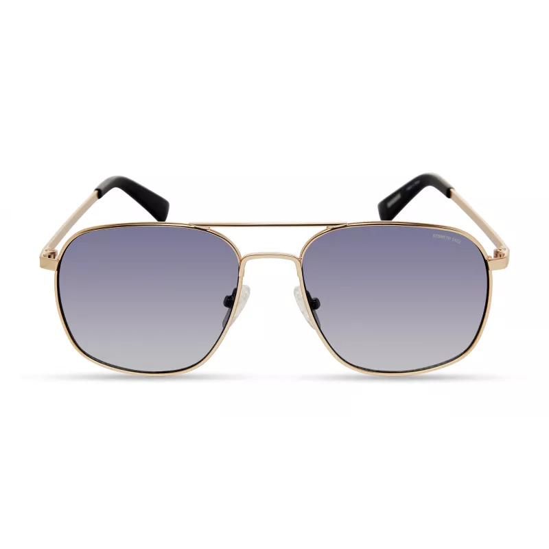 KENNETH COLE miesten KC2970-5631W suorakaiteen muotoiset aurinkolasit musta/harmaa 56/17/145 mm