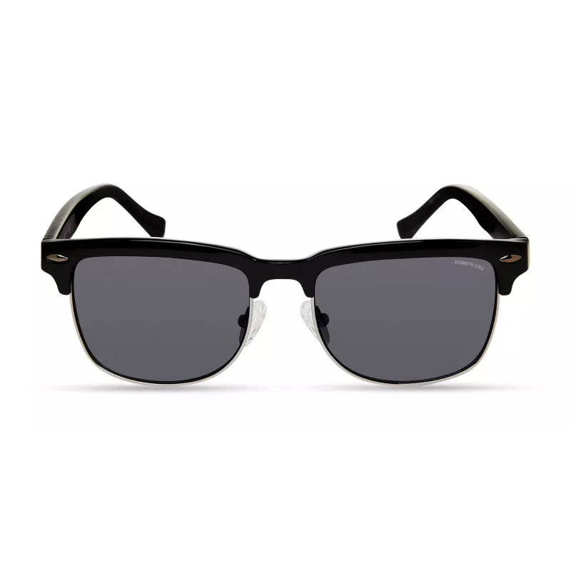 KENNETH COLE MAN KC2972-5301A aurinkolasit 53/18/145 mm musta neliömäinen kehys, harmaat linssit