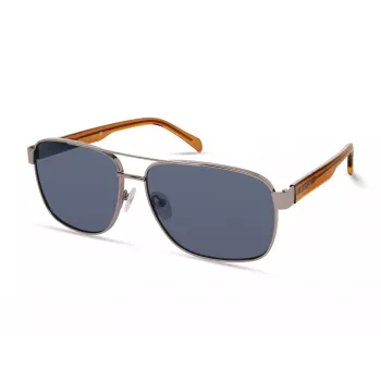 KENNETH COLE MAN KC2987-6310V suorakaiteen muotoiset aurinkolasit - musta asetaattikehys, savunharmaat polykarbonaattilinssit, UV400-suoja, 63/15/140 mm