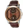 KENNETH COLE miesten automaattikello luustokello IKC8096 - 44mm teräskotelo, musta nahkaranneke