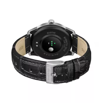 KENNETH COLE miesten automaattinen skeleton-kello KCWGD2174061 - 45mm ruostumaton teräskotelo, ruskea nahkaranneke