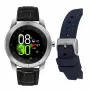 KENNETH COLE miesten automaattinen luurankokello KCWGD2174061 – 45 mm ruostumaton teräskotelo, ruskea nahkaranneke