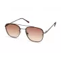Kenneth Cole miesten KC1399-5608F suorakaiteen muotoiset aurinkolasit - musta/harmaa 56 mm