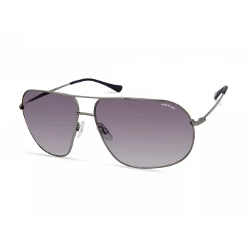 Kenneth Cole miesten suorakaiteen muotoiset aurinkolasit KC2984-6709B - musta kehys, savunharmaat linssit