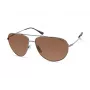 Kenneth Cole miesten aurinkolasit KC2971-6008E - musta kehys, savunharmaat linssit, 60 mm