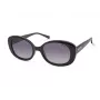 Kenneth Cole naisten aurinkolasit KC2963-5301B - musta kehys, harmaat linssit, 53 mm