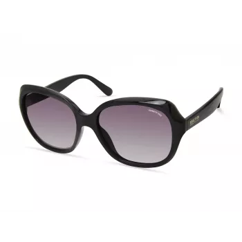 Kenneth Cole naisten aurinkolasit KC2980-5601B musta suorakaiteen muotoinen 56 mm