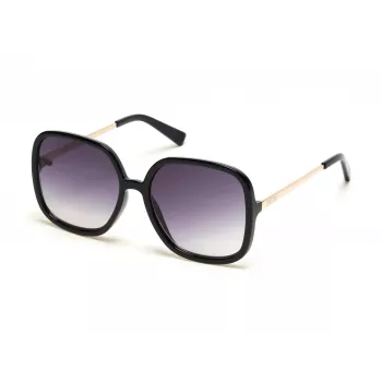 Kenneth Cole naisten aurinkolasit KC2981-5601B - musta kehys, harmaat linssit, 56 mm