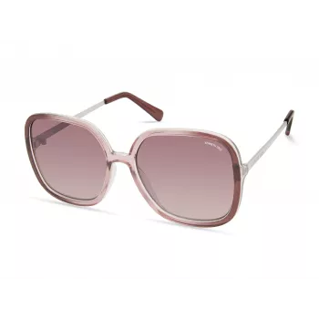 Kenneth Cole naisten aurinkolasit KC2981-5678Z - suorakaiteen muotoinen asetaattikehys harmaaksi sävytetyillä linsseillä - 56/17/145 mm