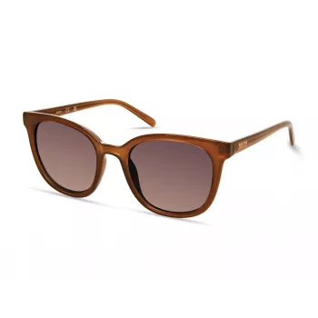 Kenneth Cole naisten aurinkolasit KC2995-5346F ruskea kilpikonnan kuosi 53 mm