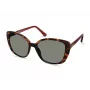 Kenneth Cole naisten aurinkolasit KC2997-5652N ruskea Havana perhonen/neliö