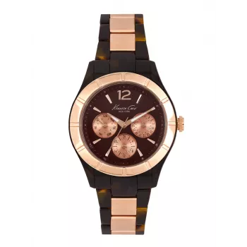 KENNETH COLE naisten kello IKC0003 38 mm ruostumaton teräs hopeinen kellotaulu