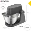 Kenwood KHC30.045GY 1000 W yleiskone 4,3 L kulholla, ruostumaton teräs, harmaa