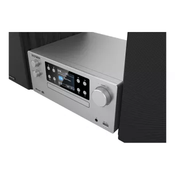 Kenwood M-925DAB-S kotiaudiomikrojärjestelmä 50 W hopea/musta